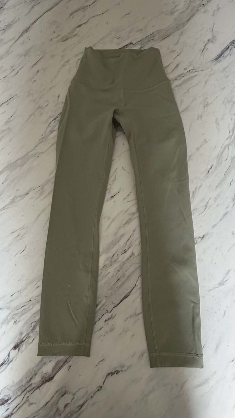 Lululemon Wunder Train High-Rise Crop 23" Leggings Size 0